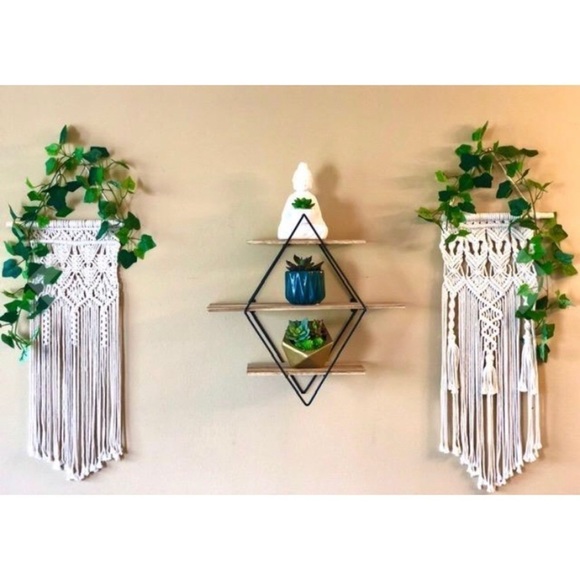 Twinning Handmade Macrame Braided Bohemian Banners - Picture 13 of 14